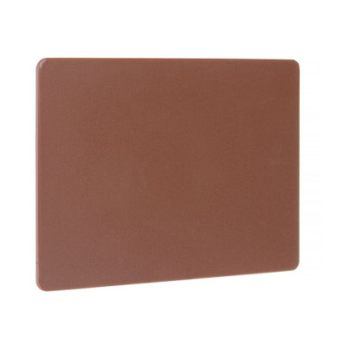 Planche a decouper HACCP GN 1/2 - Brun - 325x265 mm (HENDI)  au meilleur prix sur Restock CHR