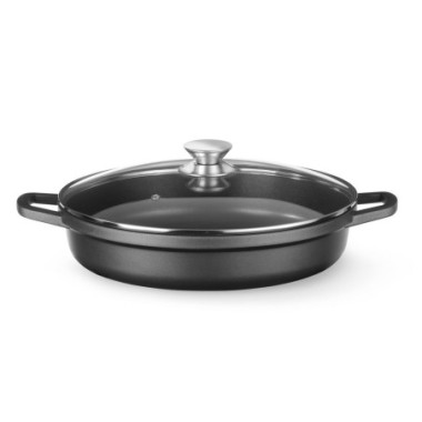 Cocotte avec revetement antiadhesif - 4 - 3 L - Noir - 425x332xH70 mm (HENDI)  au meilleur prix sur Restock CHR
