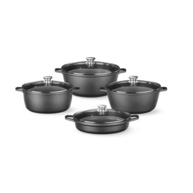 Cocotte avec revetement antiadhesif - 7 L - Noir - 367x290xH122 mm (HENDI)  au meilleur prix sur Restock CHR