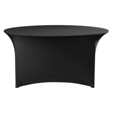 Housse pour table - rond - 810996 - Noir - O1500xH760 mm (HENDI)  au meilleur prix sur Restock CHR