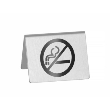 Chevalet de table Non fumeur - 50x35xH40 mm (HENDI)  au meilleur prix sur Restock CHR