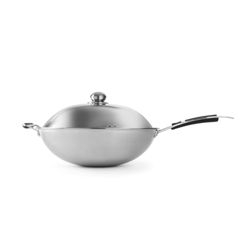 Wok a induction modele 3500 - Profi Line - Plaque de cuisson a induction - 230V/3500W - 340x450xH130 mm (HENDI)  au meilleur pri