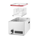 Cuiseur sous vide GN 1/1 - 20 L - 230V/600W - 350x680xH275 mm (HENDI)  au meilleur prix sur Restock CHR