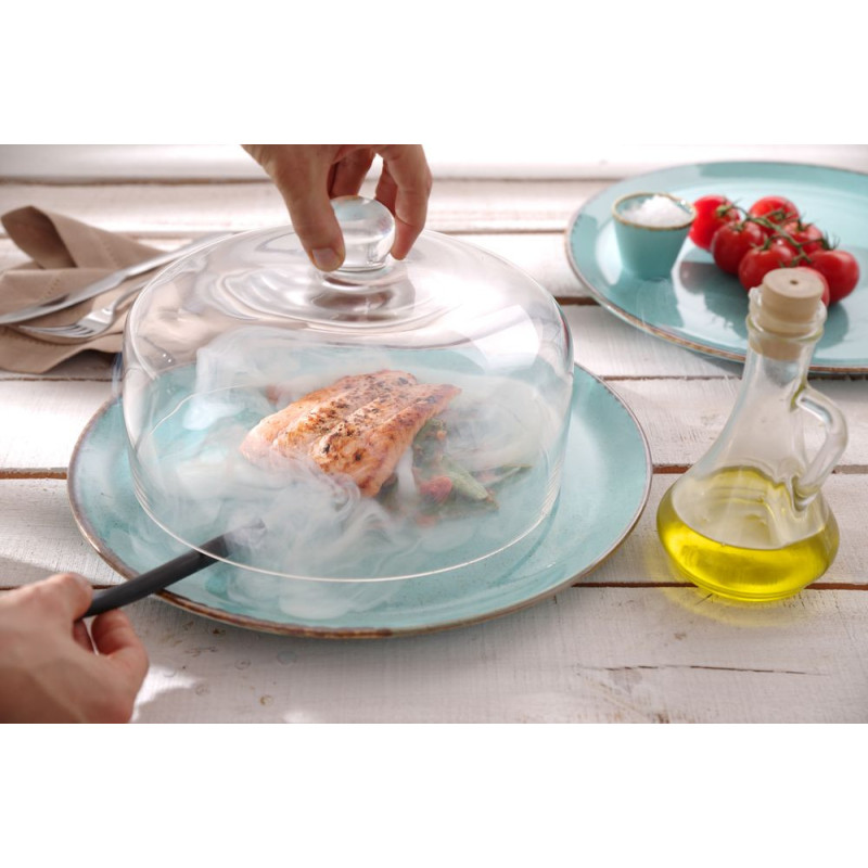 Cloche en verre - O275xH140 mm (HENDI)  au meilleur prix sur Restock CHR