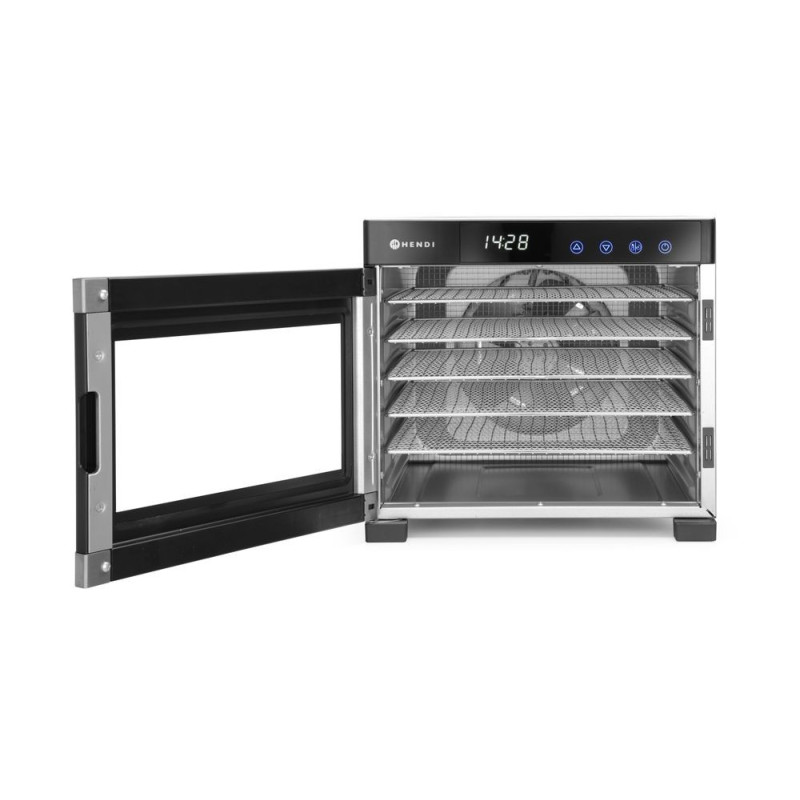 Deshydrateur alimentaire - Profi Line - 6 plateaux - 230V/650W - 342x485xH309 mm (HENDI)  au meilleur prix sur Restock CHR