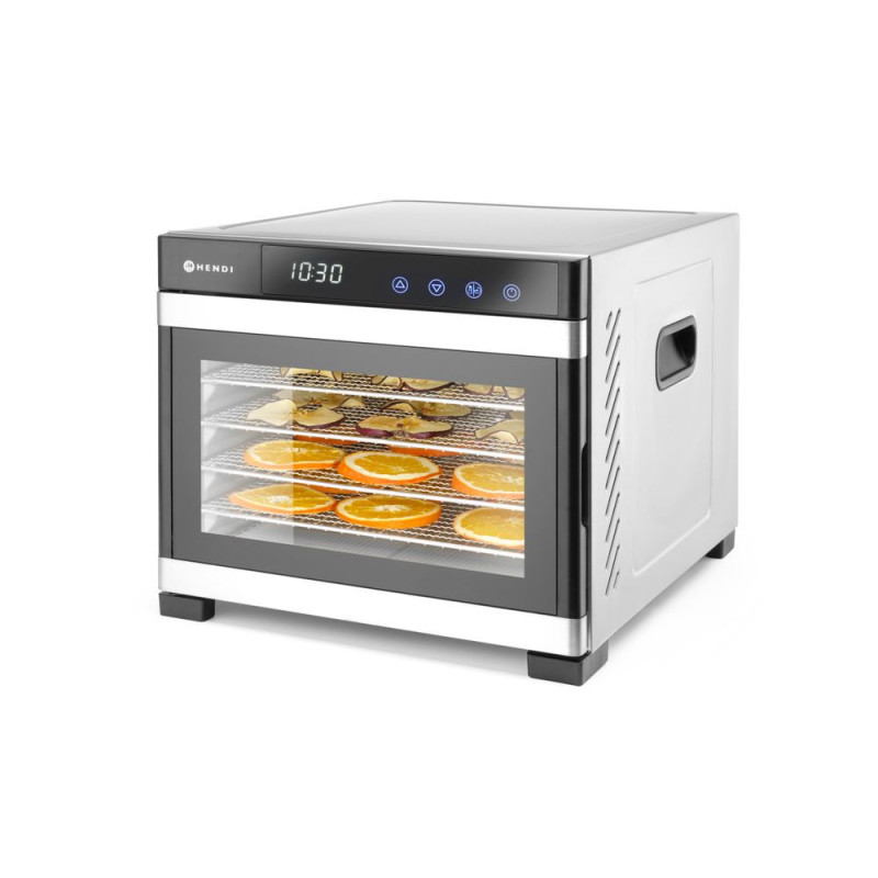 Deshydrateur alimentaire - Profi Line - 6 plateaux - 230V/650W - 342x485xH309 mm (HENDI)  au meilleur prix sur Restock CHR