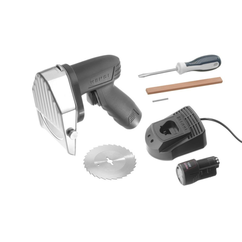 Couteau kebab electrique sans fil - Kitchen Line - 230V/80W - 155x127xH202 mm (HENDI)  au meilleur prix sur Restock CHR