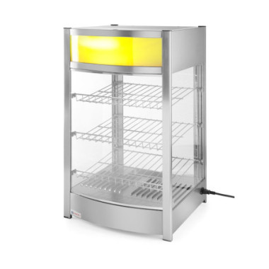Vitrine de table chauffante - 97 litres - 230V/800W - 460x467xH785 mm (HENDI)  au meilleur prix sur Restock CHR