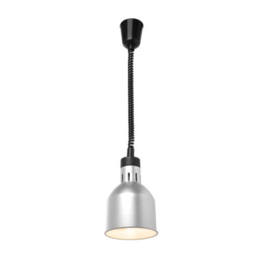 Lampe chauffante reglable - cylindrique - Argent - 230V/250W - O175xH250 mm (HENDI)  au meilleur prix sur Restock CHR