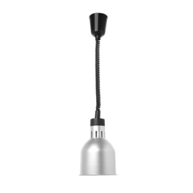Lampe chauffante reglable - cylindrique - Argent - 230V/250W - O175xH250 mm (HENDI)  au meilleur prix sur Restock CHR