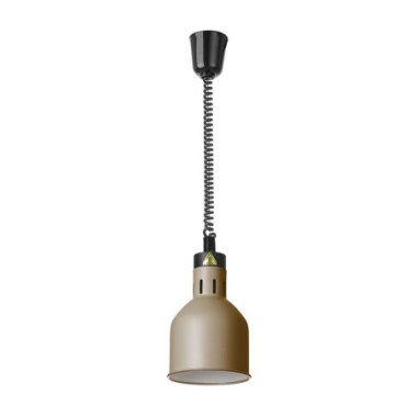 Lampe chauffante reglable - cylindrique - Beige - 230V/250W - O175xH250 mm (HENDI)  au meilleur prix sur Restock CHR