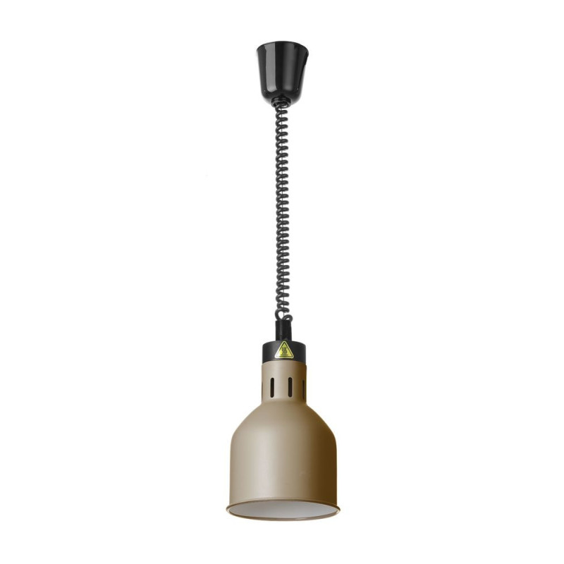 Lampe chauffante reglable - cylindrique - Beige - 230V/250W - O175xH250 mm (HENDI)  au meilleur prix sur Restock CHR