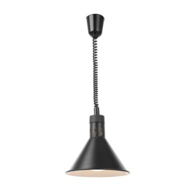 Lampe chauffante reglable - conique - Noir - 230V/250W - O275xH250 mm (HENDI)  au meilleur prix sur Restock CHR