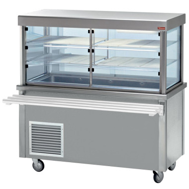 Elément vitrine et top refrigéré sur armoire frigoritique - Diamond  au meilleur prix sur Restock CHR
