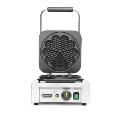 Gaufrier electrique 'Coeur' - 230V/2200W - 330x543xH251 mm (HENDI)  au meilleur prix sur Restock CHR