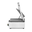 Grill de contact - modele simple - dessus rainure et dessous lisse - 230V/1800W - 310x375xH216 mm (HENDI)  au meilleur prix sur 