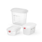 Bac GN 1/9 - polypropylene - GN 1/9 - 1 L - Transparent - 176x108xH100 mm - Rectangulaire (HENDI)  au meilleur prix sur Restock 