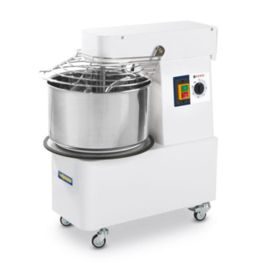 Petrin a spirale avec tete fixe et cuve - 35 kg/h - 10 L - 230V/370W - 240x590xH575 mm (HENDI)  au meilleur prix sur Restock CHR