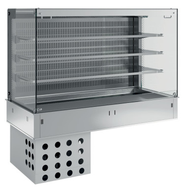 Mural top  vitrine réfrigérés ventilés 3x GN1/1 - Diamond  au meilleur prix sur Restock CHR