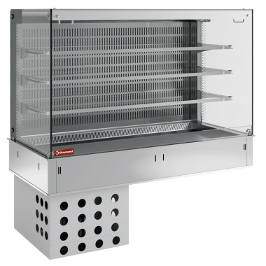 Mural- top  vitrine réfrigérés ventilés - 4x GN1/1 - Diamond  au meilleur prix sur Restock CHR