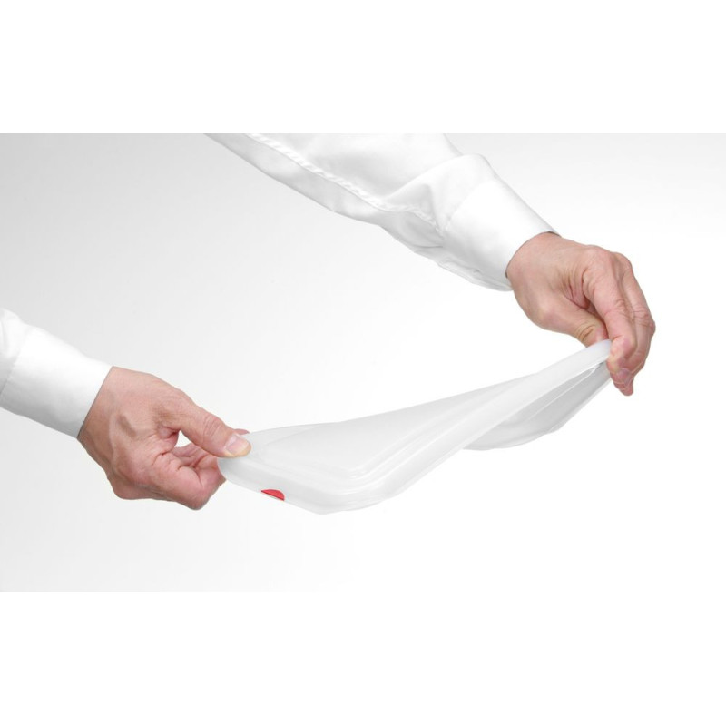 Bac GN 1/3 - polypropylene - GN 1/3 - 6 L - Transparent - 325x176xH150 mm - Rectangulaire (HENDI)  au meilleur prix sur Restock 