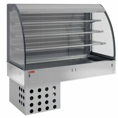 Mural cuve et vitrine réfrigérée ventilée - 5xGN - Diamond  au meilleur prix sur Restock CHR