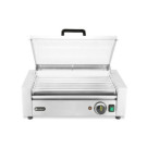 Grill roulant pour saucisses - 1 zone avec couvercle pour economie d'energie - 230V/620W - 566x375xH259 mm (HENDI)  au meilleur 