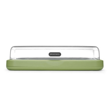 Vitrine refrigerante UNIQ - designed by Robert Bronwasser - GN 1/1 - Vert - 593x389xH147 mm - Rectangulaire (HENDI)  au meilleur