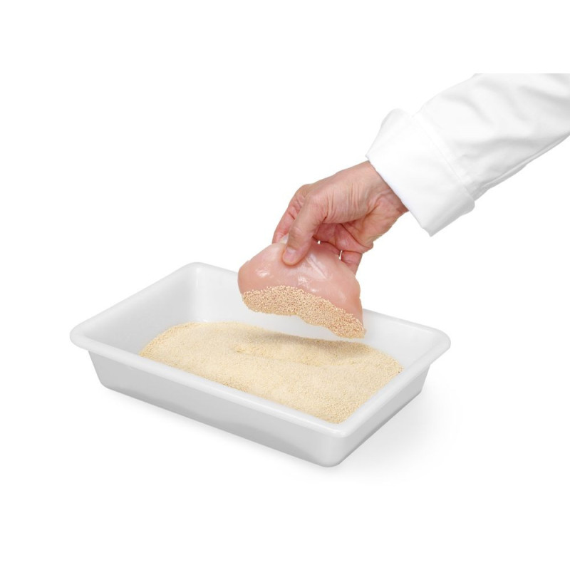 Bac de preparation - 8 L - Blanc - 480x330xH80 mm (HENDI)  au meilleur prix sur Restock CHR