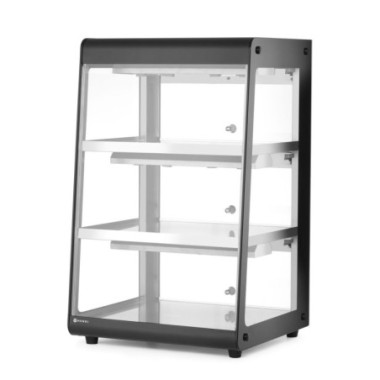 Vitrine de table chauffante - Noir - 220-240V/500W - 472x447xH775 mm (HENDI)  au meilleur prix sur Restock CHR