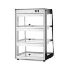 Vitrine de table chauffante - Noir - 220-240V/500W - 472x447xH775 mm (HENDI)  au meilleur prix sur Restock CHR
