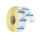 Etiquettes de securite alimentaire journalieres - multi-usages - faciles a retirer - Lundi - Bleu - 1000 u. - 25x25 mm (HENDI)  