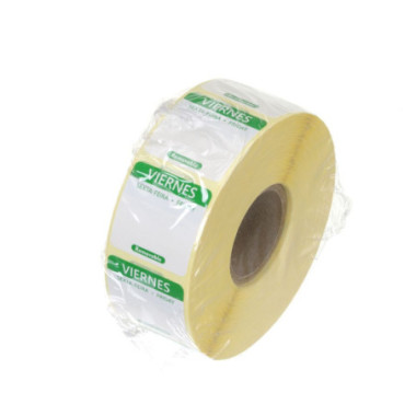 Etiquettes de securite alimentaire journalieres - multi-usages - faciles a retirer - Vert - 1000 u. - 25x25xHmm (HENDI)  au meil