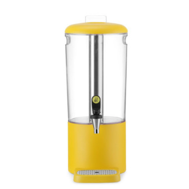 Fontaine a jus de fruit UNIQ - designed by Robert Bronwasser - 8 L - Jaune - 318x216xH532 mm (HENDI)  au meilleur prix sur Resto