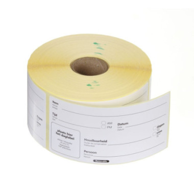 Etiquettes pour la surveillance des aliments - multi-usages - faciles a retirer - Blanc - 500 u. - 100x50 mm (HENDI)  au meilleu
