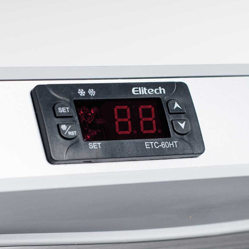 Armoire inox 361L avec étagères ABS contrôle électronique dégivrage auto silencieuse - Stalgast  au meilleur prix sur Restock CH