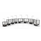 Vitrine Réfrigérée Série Drop-In 3 Niveaux et 2 Portes - 600 à 1200 mm - Sayl  au meilleur prix sur Restock CHR