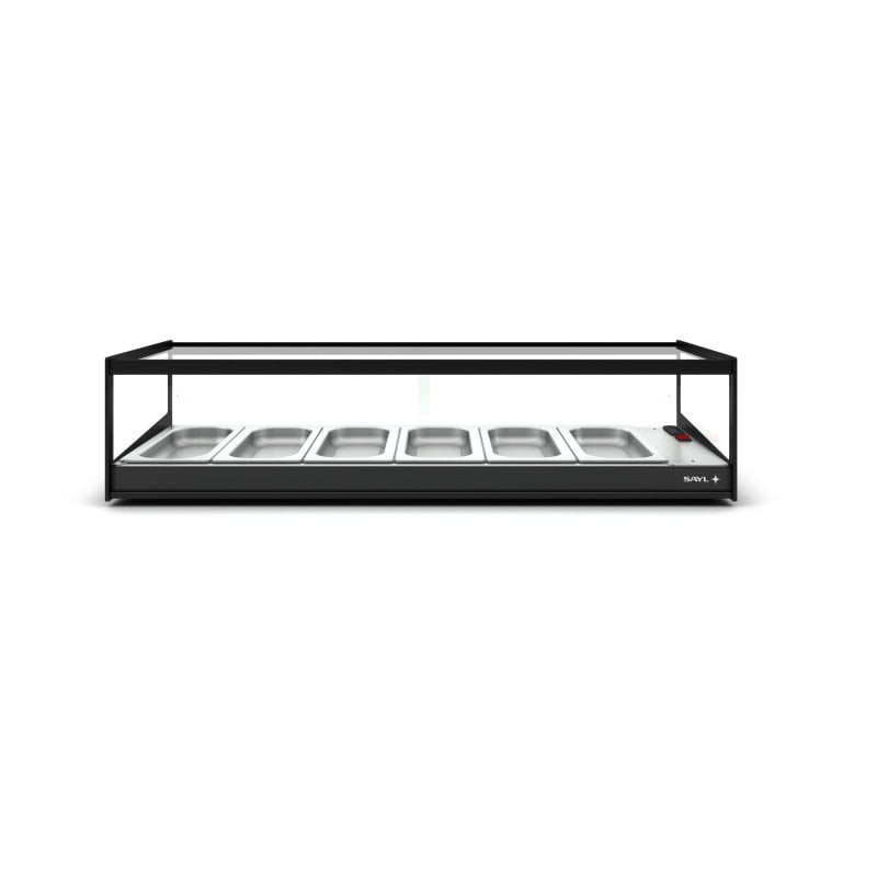 Vitrine Tapas Réfrigérée Bacs GN 1/3 Série LOGIC - 970 à 1680 mm - Sayl  au meilleur prix sur Restock CHR