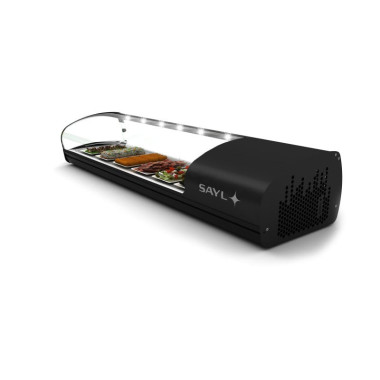 Vitrine à Tapas Réfrigérée Shark - 1320 mm CP - Sayl  au meilleur prix sur Restock CHR
