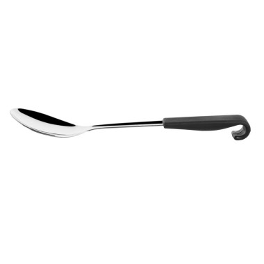 Cuillère de service manche noir 34 cm - Vogue