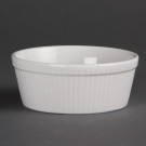 Plats À Gratin Ronds Blancs 134mm (Lot de 6) - Olympia
