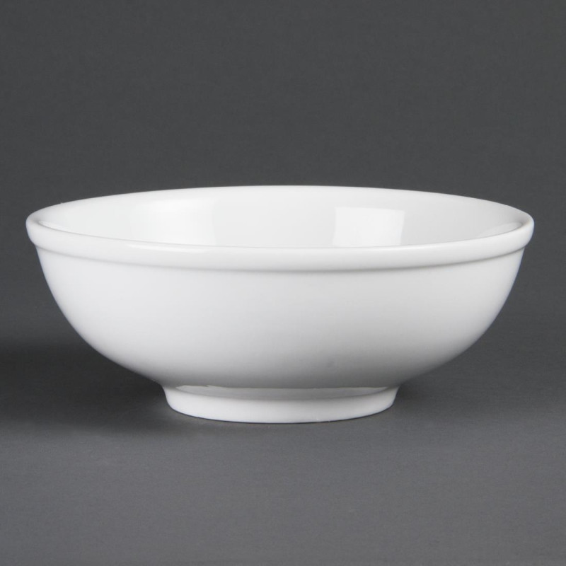 Bols À Nouilles Chinoises Blancs 190mm (Lot de 6) - Olympia