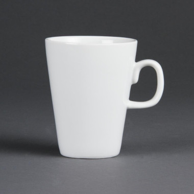 Tasses à Latte Whiteware 310ml (Lot de 12) - Olympia