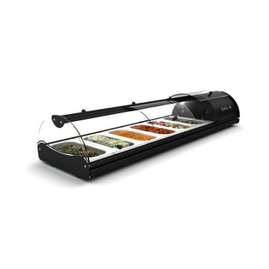 Vitrine Réfrigérée à Tapas Self-Service avec Bacs GN 1/3 - 1085 à 2140 mm - Sayl  au meilleur prix sur Restock CHR
