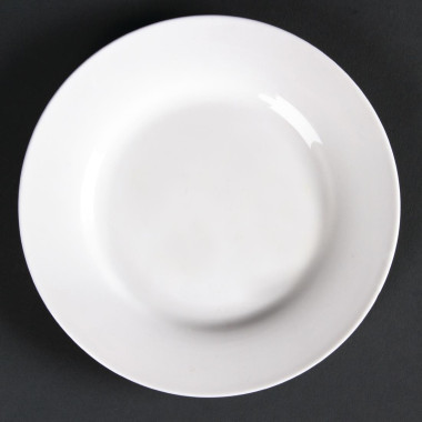 Assiettes Rondes À Bord Large Lumina 150mm (Lot de 6) - Olympia