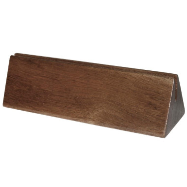 Porte-menus en acacia (lot de 10) - Olympia