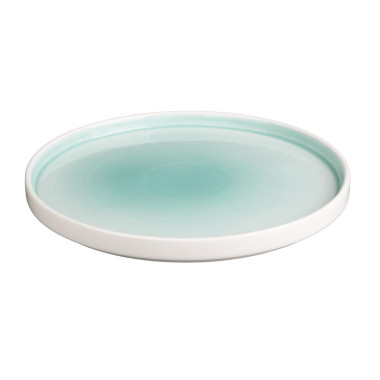 Assiettes Fondant Vertes 270mm (Lot de 4) - Olympia