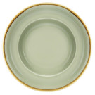 Assiettes À Pâtes Kiln Couleur Mousse 250mm (Lot de 4) - Olympia