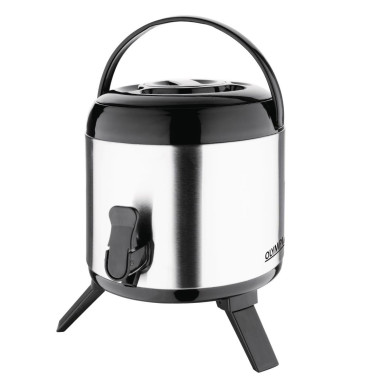 Distributeur de boissons en inox double paroi 6L - Olympia