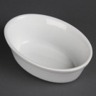 Plats À Gratin Ovales Blancs 161 x 116mm (Lot de 6) - Olympia